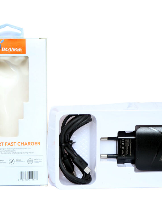 iRange Fast Charger 20W 2x USB ports with Smart Chip